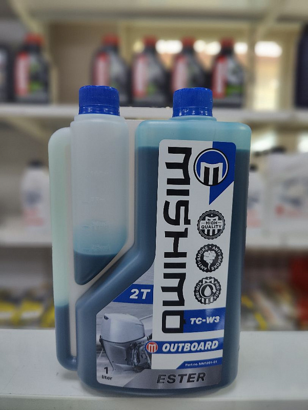 Масло MISHIMO 2T OUTBOARD (ESTER) полусинтетика 1 л в Братске