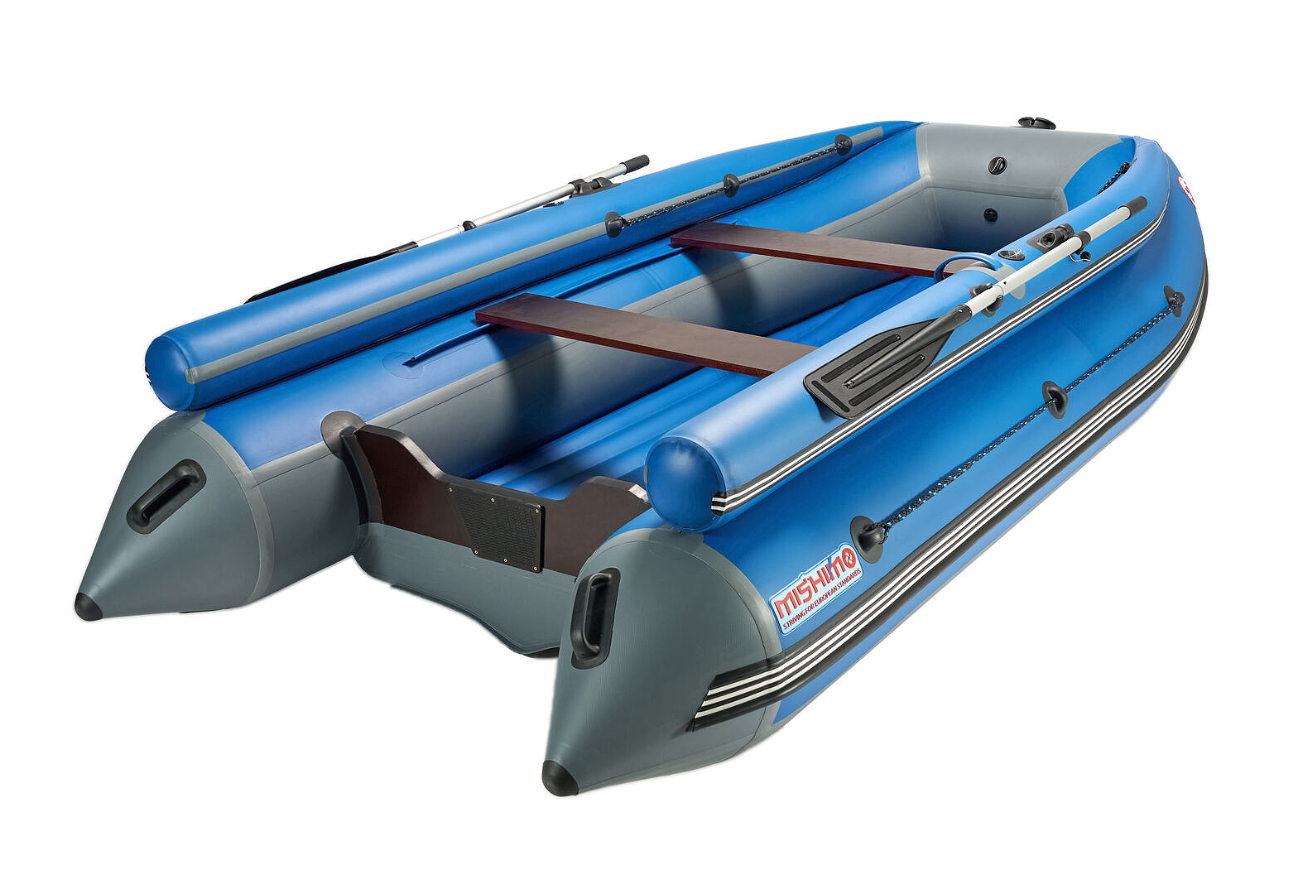 КОМПЛЕКТ ЛОДКА MISHIMO FAMILY LITE 370 + МОТОР MARLIN MP 9.9 AMHS PROLINE FORCE в Братске