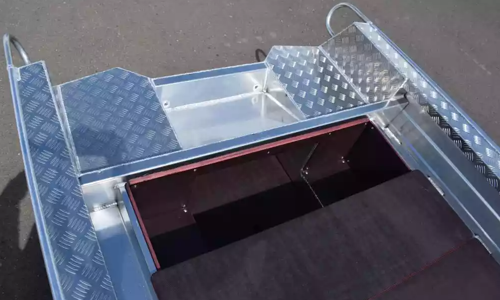 Алюминиевая лодка Wyatboat-390Р Fish в Братске