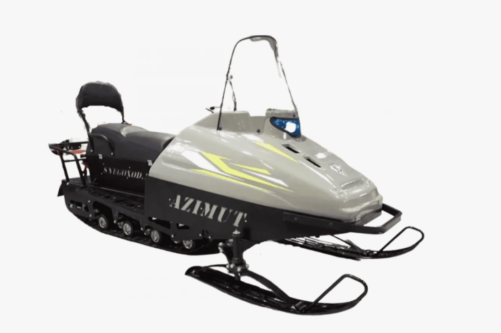 Миниснегоход Бурлак Азимут 24 л.с. , эл.запуск, реверс, тормоз гидравл, капот серый в Братске