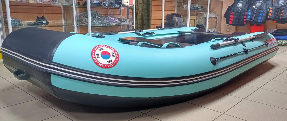 КОМПЛЕКТ ЛОДКА MISHIMO LITE 400 + МОТОР 9,9 (20) Л.С. в Братске