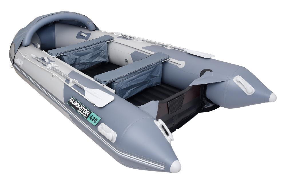 НАДУВНАЯ ЛОДКА GLADIATOR E420PRO в Братске