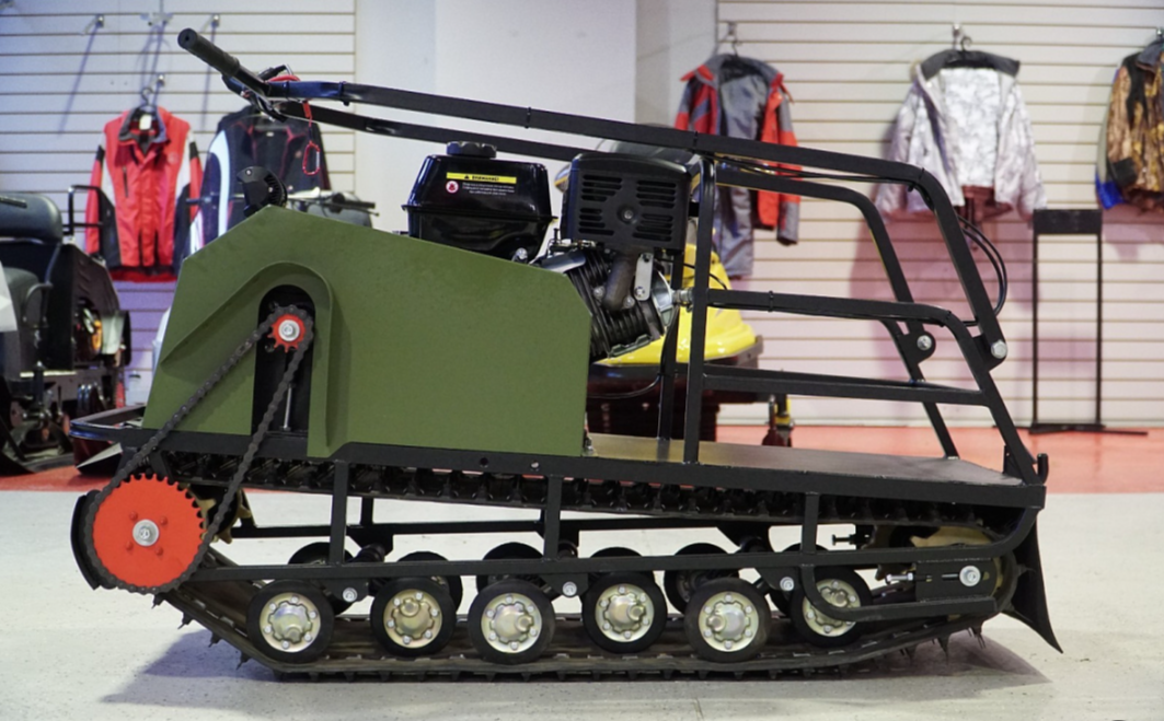 Мотобуксировщик Бурлак ХОЗЯИН-2 в Братске