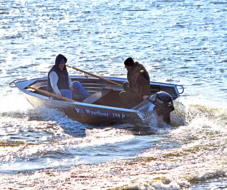 Алюминиевая лодка Wyatboat-390 P в Братске