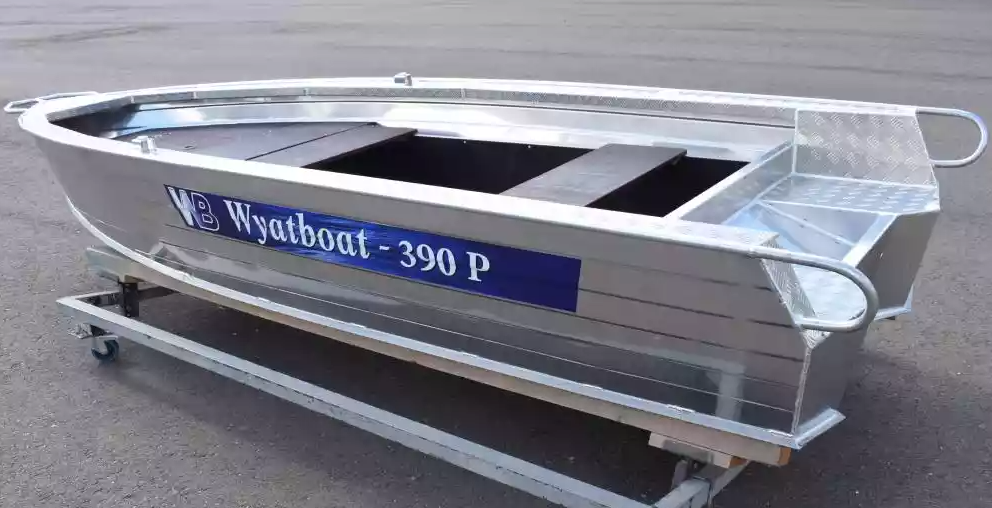 Алюминиевая лодка Wyatboat-390Р Fish в Братске