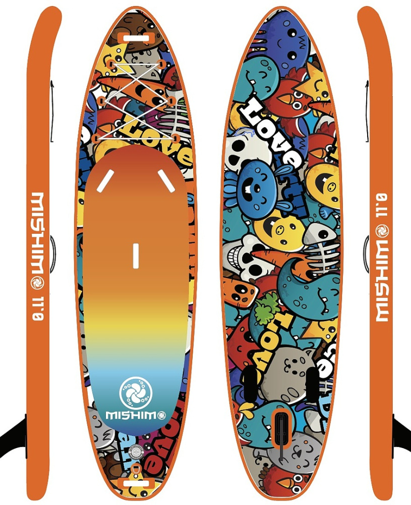 SUP (САП) Доска MISHIMO CRAZY-LINE 9.5’ (305см) в Братске