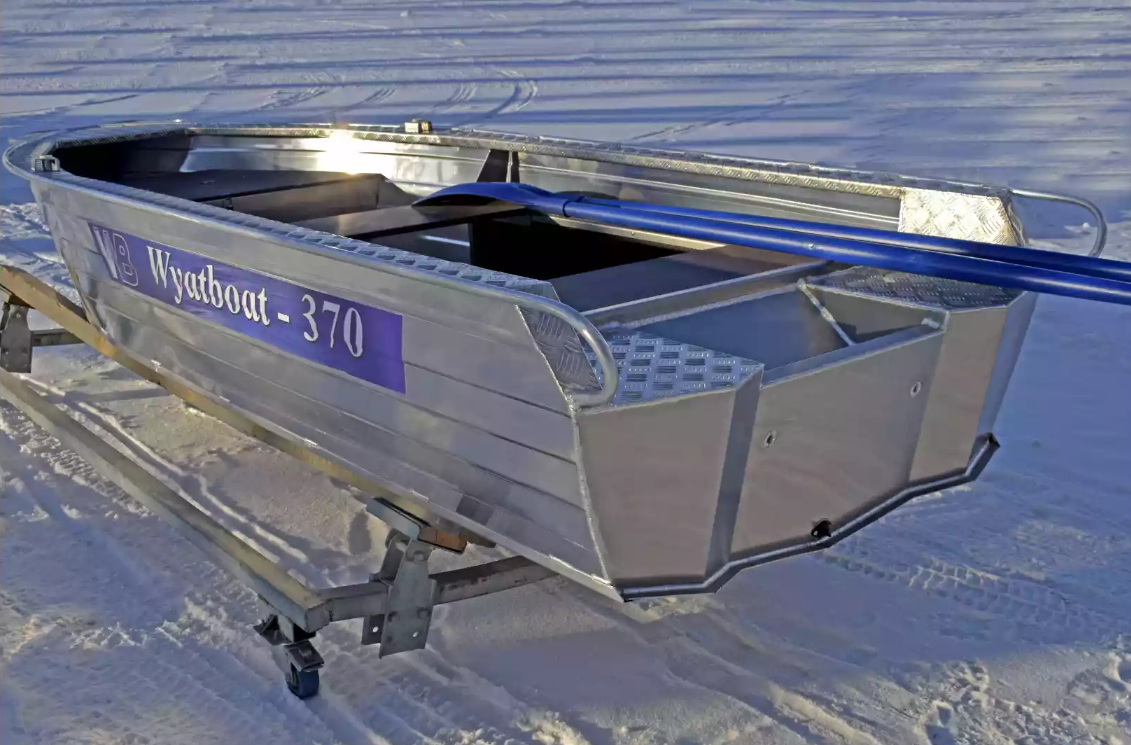 Алюминиевая лодка Wyatboat-370 Р в Братске
