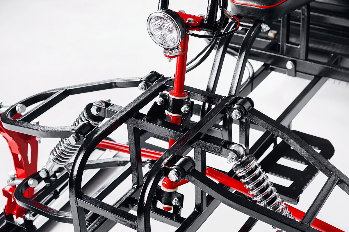 Лыжный модуль IKUDZO с подогревом ручек металлические лыжи в Братске