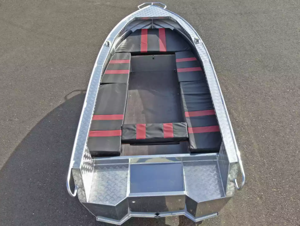 Алюминиевая лодка Wyatboat-390РМ увеличенный борт в Братске