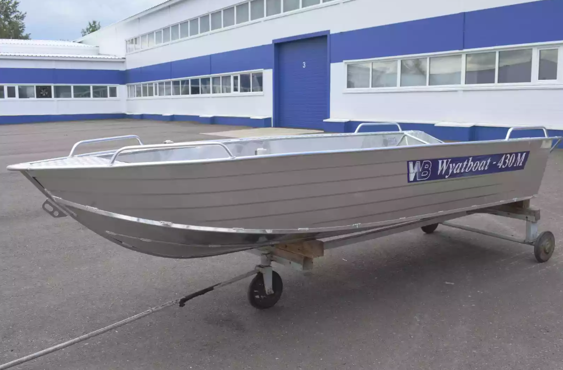 Алюминиевая лодка  Wyatboat-430М в Братске