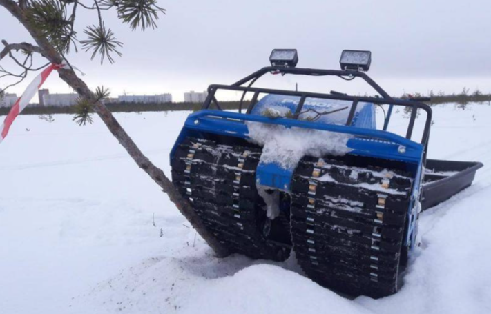 Мотобуксировщик POMOR X-2 K20 в Братске