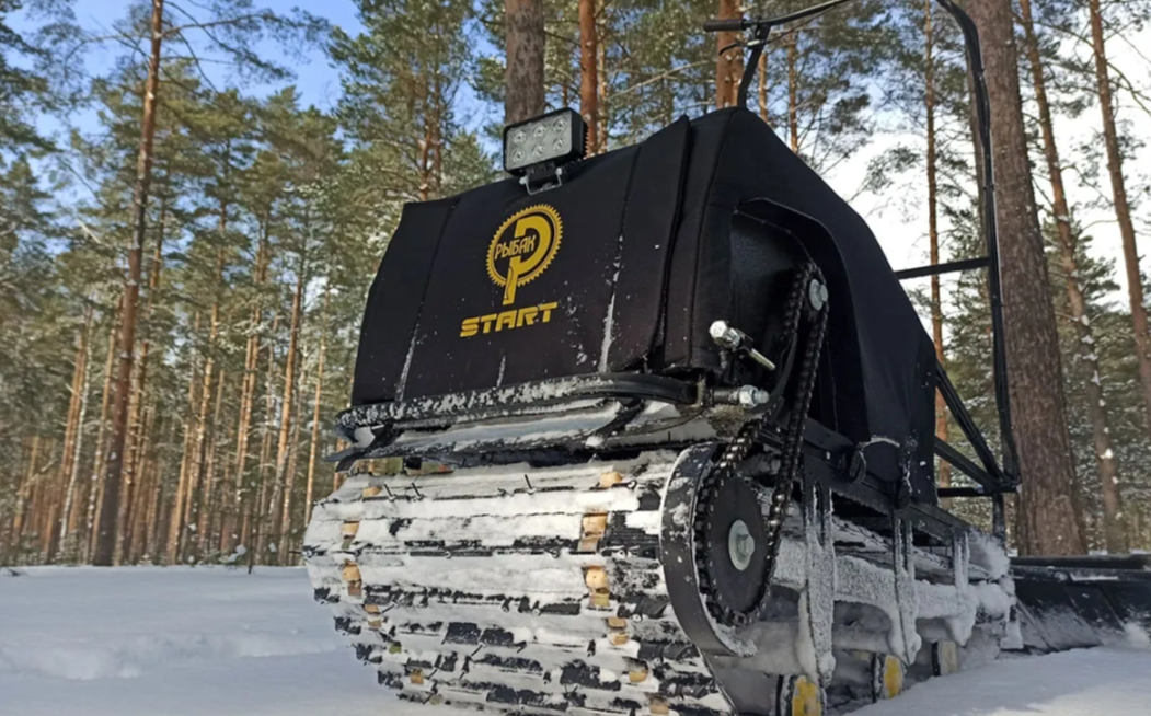 Мотобуксировщик РЫБАК СТАРТ Lifan 15 л.с (тканный капот) в Братске