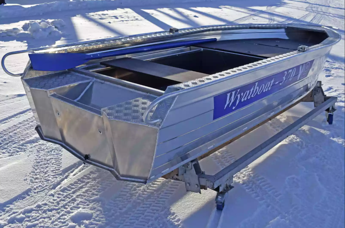 Алюминиевая лодка Wyatboat-370 Р FISH в Братске