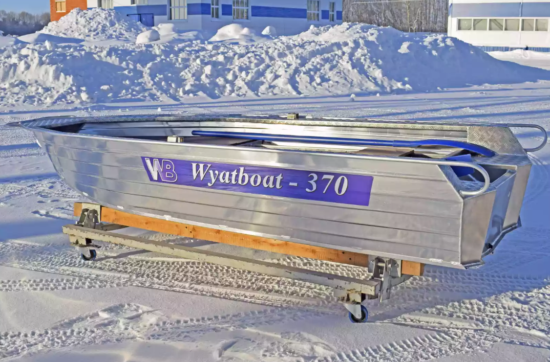 Алюминиевая лодка Wyatboat-370 Р FISH в Братске