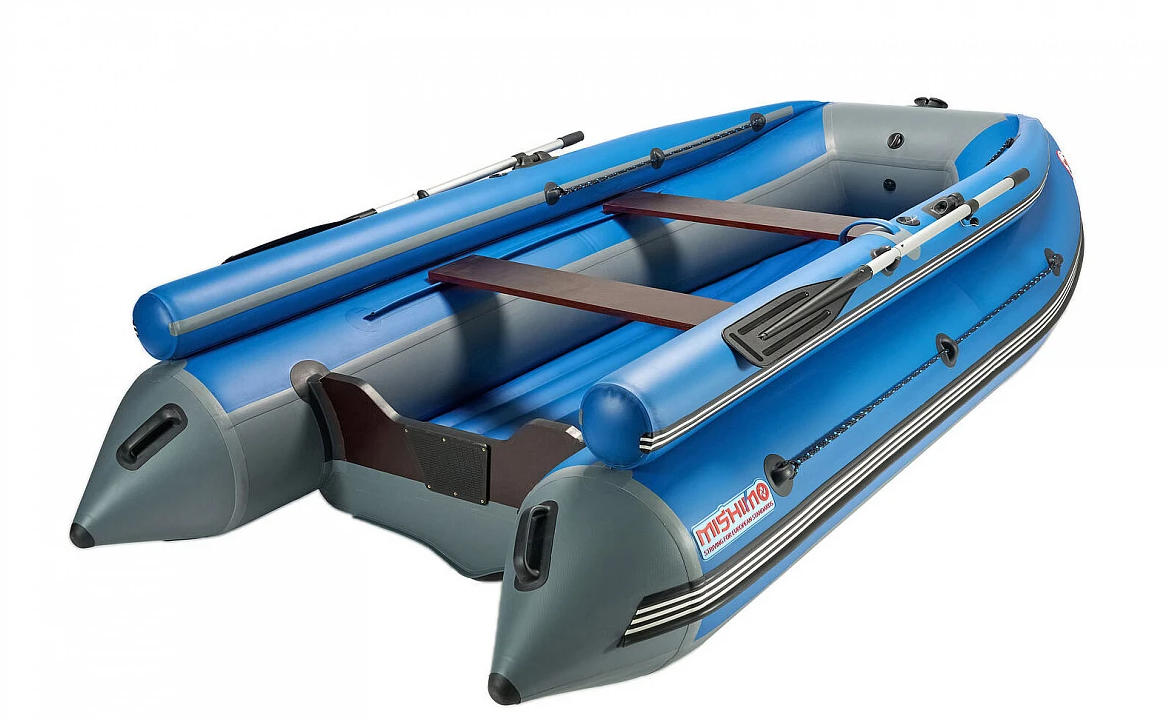 КОМПЛЕКТ ЛОДКА MISHIMO FAMILY LITE 350 + МОТОР 9,9 (15) Л.С. в Братске