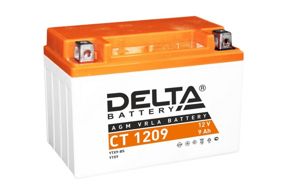 Аккумулятор Delta CT 1209 (12V / 9Ah) в Братске