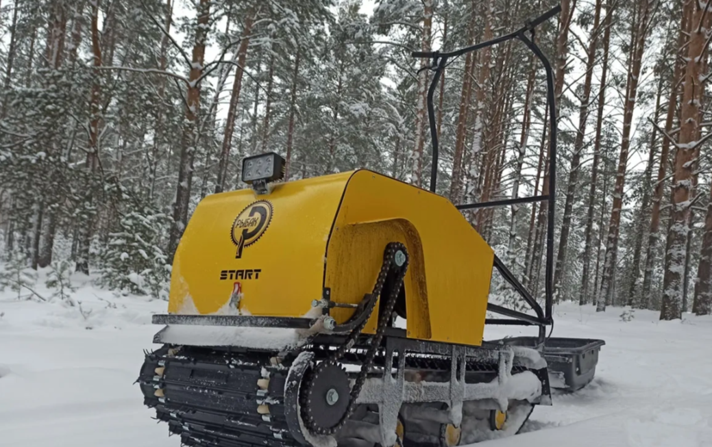 Мотобуксировщик РЫБАК СТАРТ Lifan 15 л.с. (металлический капот) в Братске