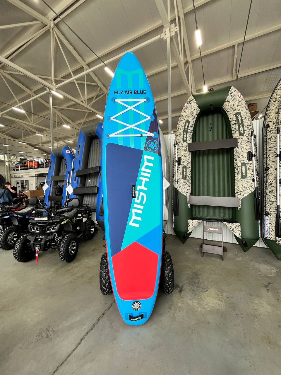 SUP (САП) Доска MISHIMO FLY AIR BLUE 10,8’ (330см) в Братске
