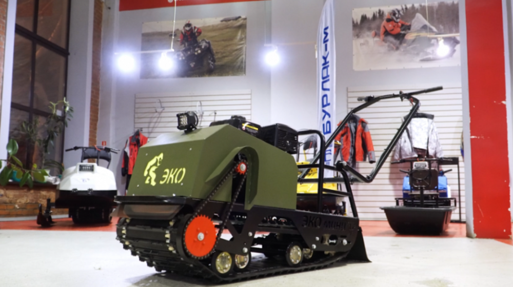 Мотобуксировщик ЭКО-Мини 15 лс (рама цельнометаллическая гнутая) в Братске