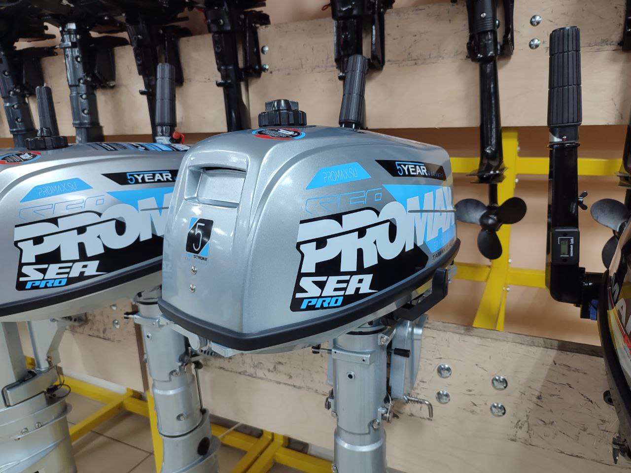 Лодочный мотор PROMAX SP5FHS (внешний бак 12 л) в Братске