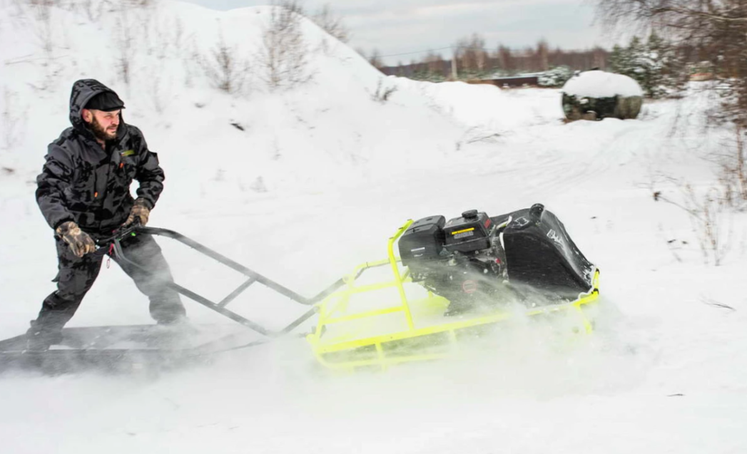 Мотобуксировщик Бурлак ХОЗЯИН-1 (капот металл) в Братске