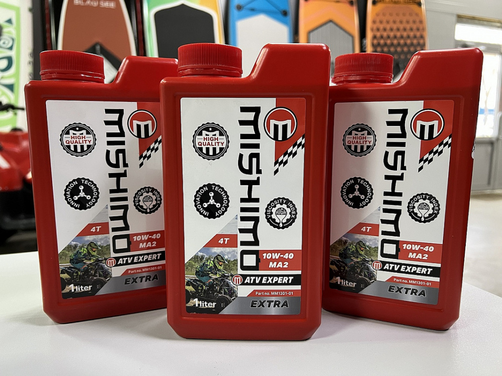 Масло MISHIMO 4T ATV EXPERT (EXTRA) 10w40 1 л в Братске