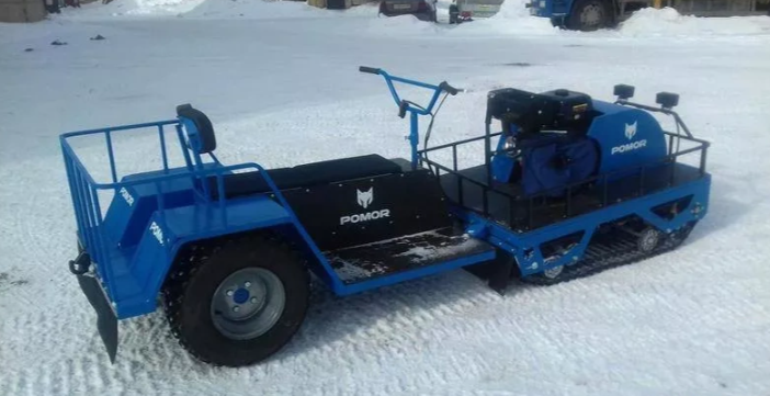Мотобуксировщик POMOR X-2 K20 в Братске