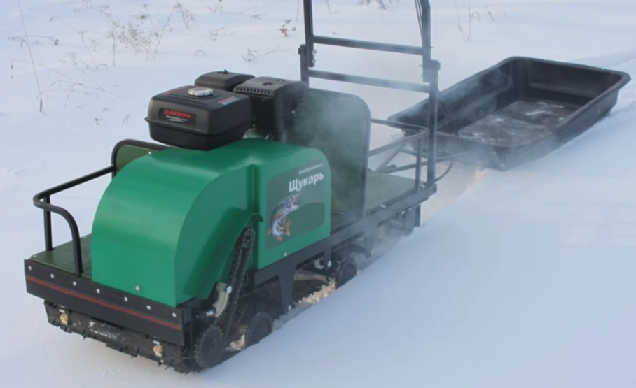 Мотобуксировщик Щукарь П-В 500, 15  (1450 мм) в Братске