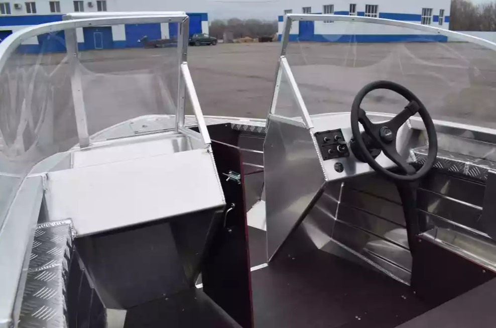 Алюминиевая лодка Wyatboat-390 DCM Увеличенный борт в Братске