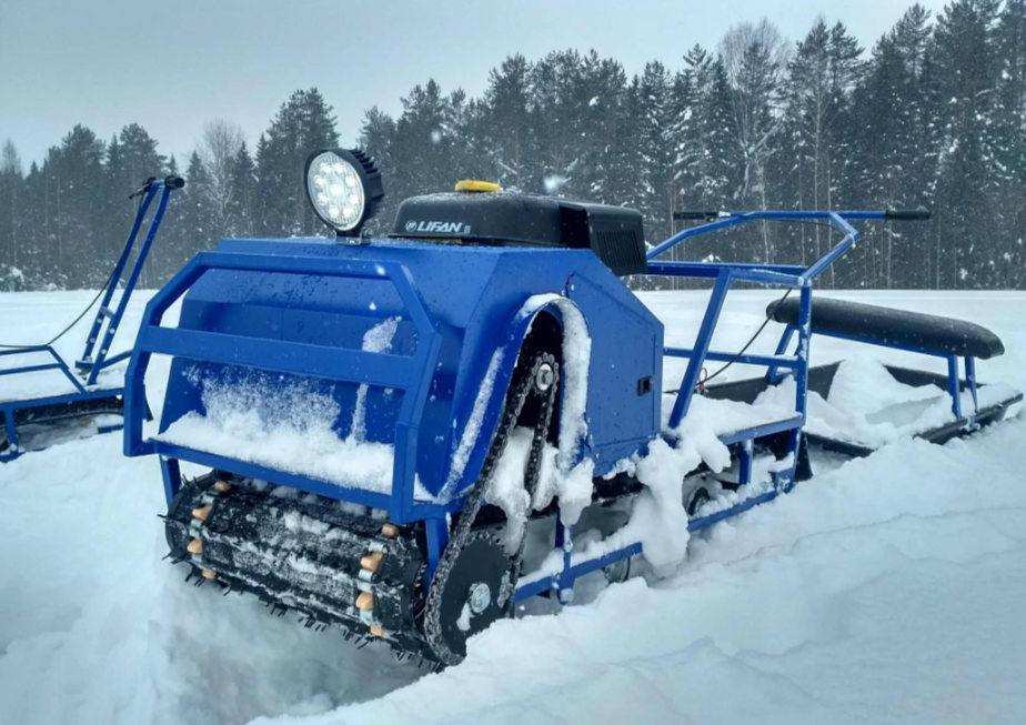 Мотобуксировщик Альбатрос-XLV 9 мини, тележки, 1250 мм в Братске
