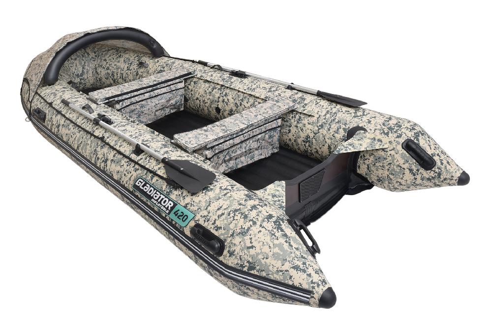 НАДУВНАЯ ЛОДКА GLADIATOR E450PRO в Братске