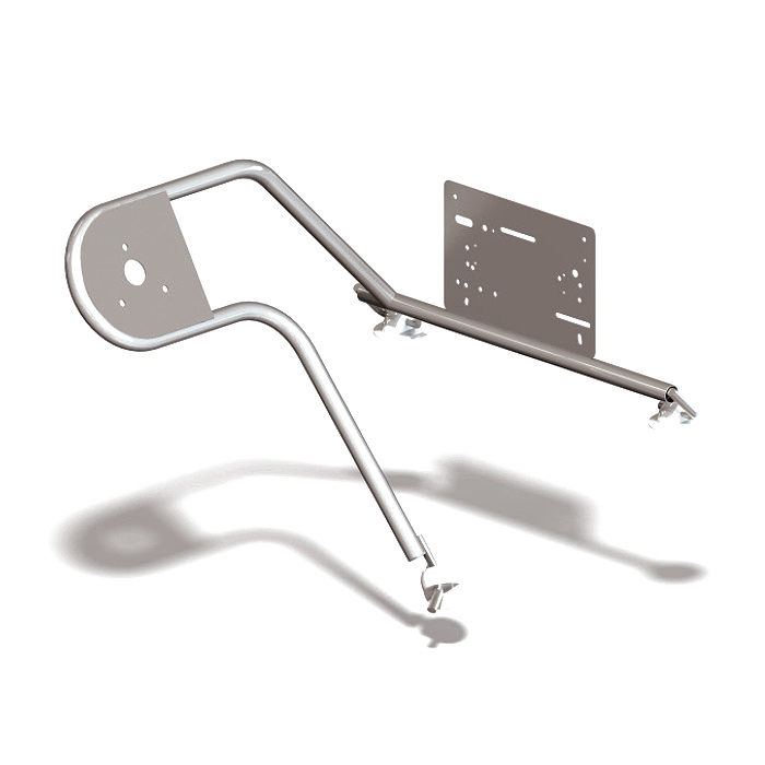 Стойка рулевая с креплением на баллон надувной лодки 25мм в Братске