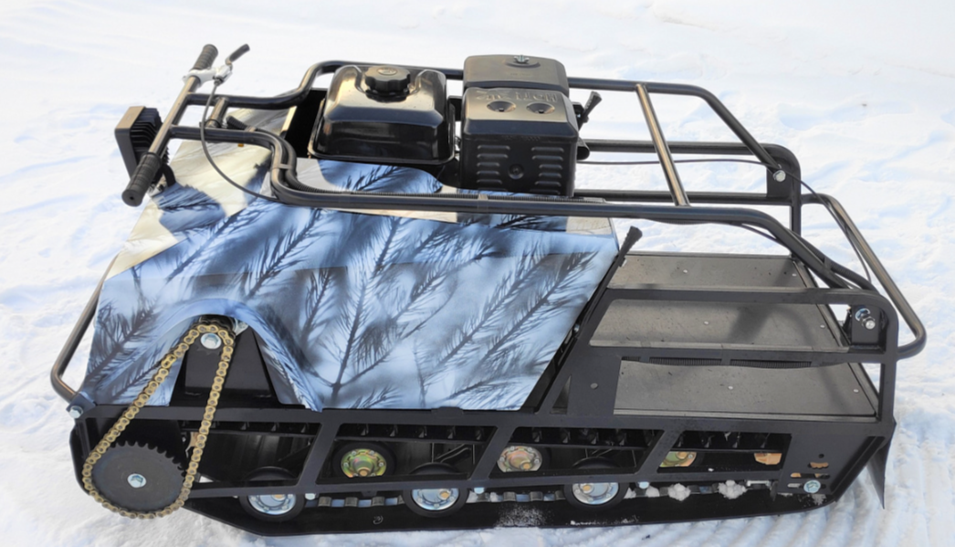 Мотобуксировщик Irondog (Железная собака) M500 15 Камуфляж Охотник в Братске