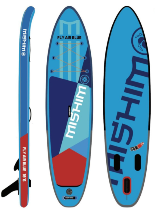 SUP (САП) Доска MISHIMO FLY AIR BLUE 10,8’ (330см) в Братске