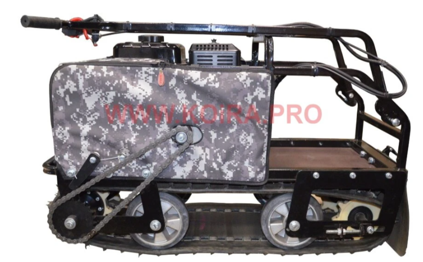 Мини мотобуксировщик КОЙРА "Вжик" (107 см) 7 л/с с ручным стартером в Братске