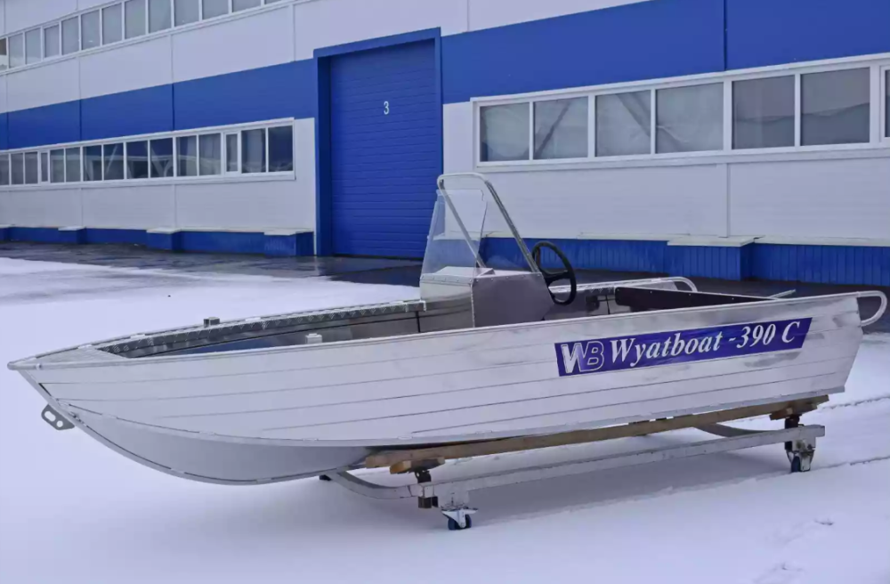 Алюминиевая лодка Wyatboat-390 C в Братске