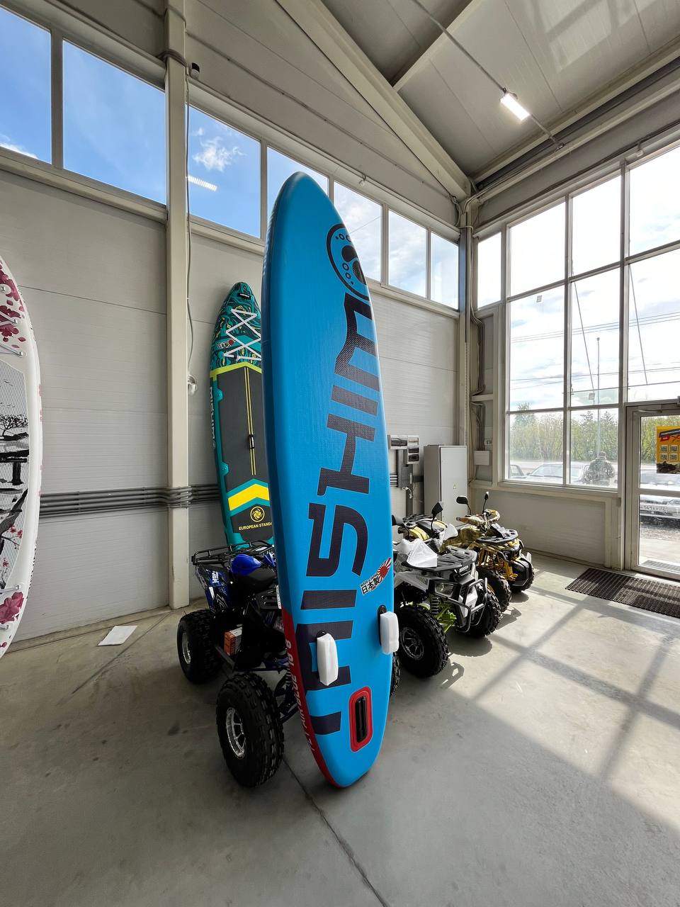 SUP (САП) Доска MISHIMO FLY AIR BLUE 10,8’ (330см) в Братске