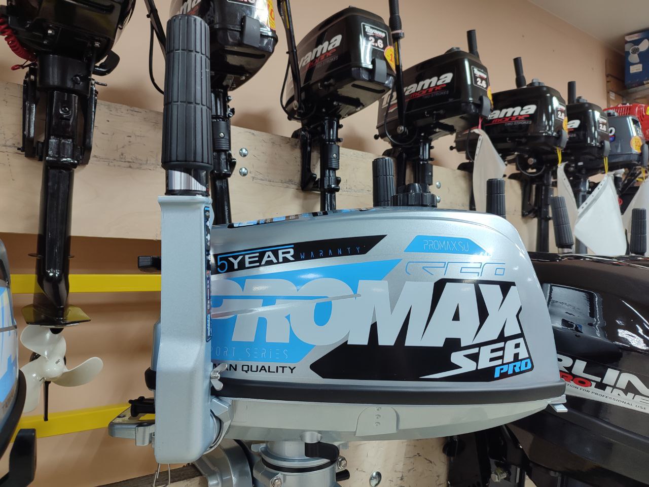 Лодочный мотор PROMAX SP5FHS (внешний бак 12 л) в Братске
