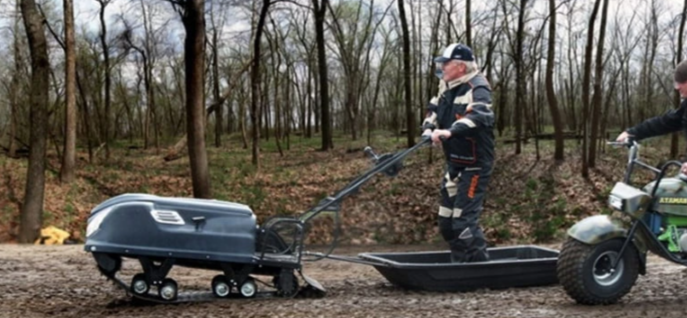 Мотобуксировщик LEBEDEV MOTORS LVR500 в Братске