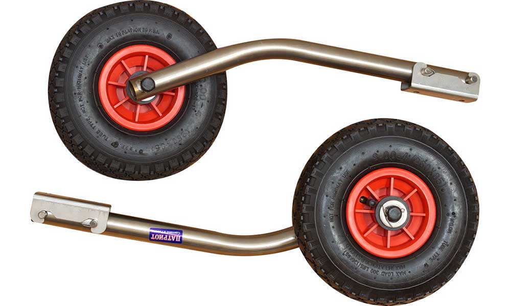 Транцевые колеса модульные удлиненные из нержавеющей стали в Братске