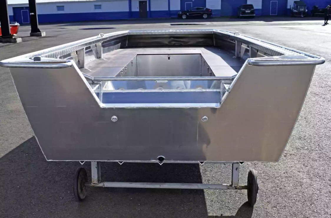 Алюминиевая лодка Wyatboat-490 Jonboat в Братске