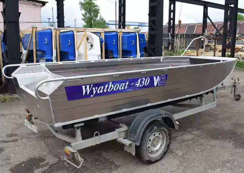 Алюминиевая лодка  Wyatboat-430 Master в Братске