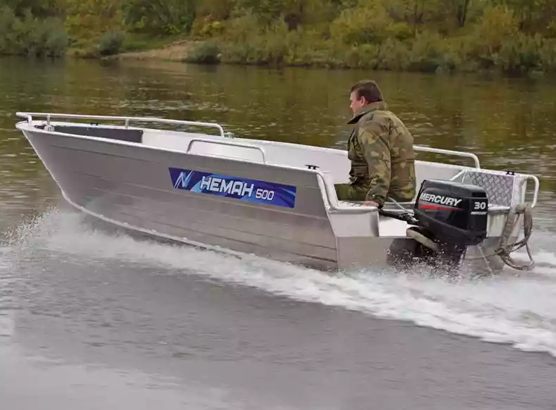 Алюминиевая лодка Неман-500 P в Братске