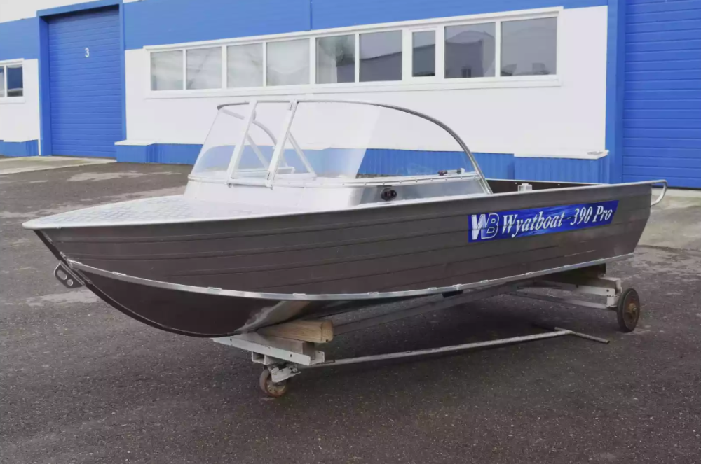 Алюминиевая лодка Wyatboat-390 Pro в Братске
