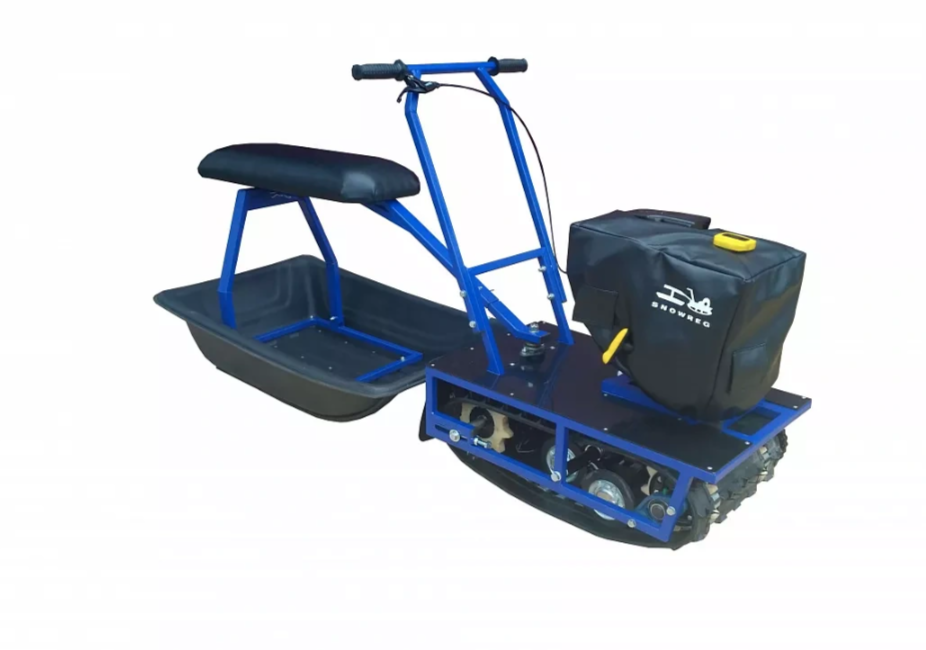 Мини-мотобуксировщик Альбатрос-М с фарой в Братске