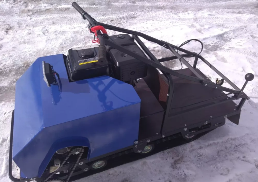 Мотобуксировщик AhtaR ЗИМА с реверсом (задний ход) в Братске