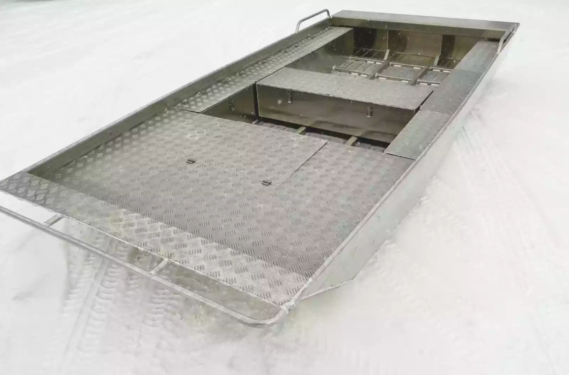 Алюминиевая лодка Wyatboat-390 Jonboat в Братске