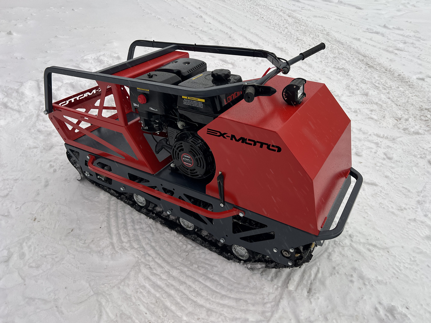 Мотобуксировщик EX-MOTO SNOWDOG S500 15л.с в Братске