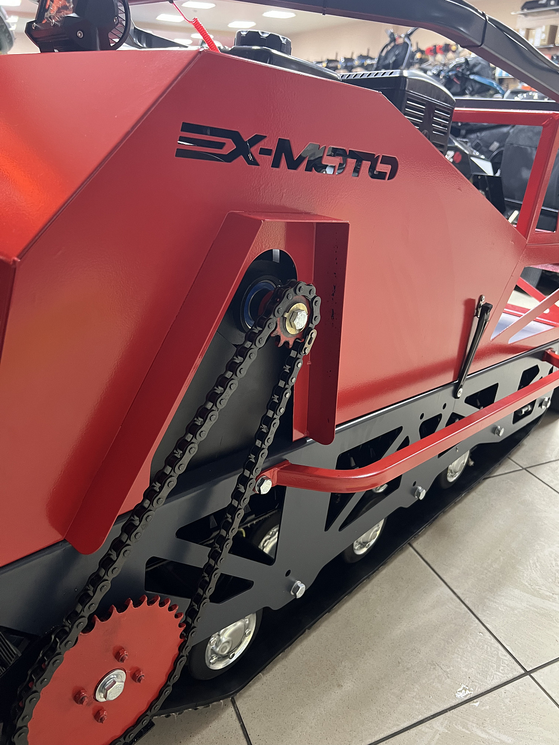 Мотобуксировщик EX-MOTO SNOWDOG S500 15л.с в Братске