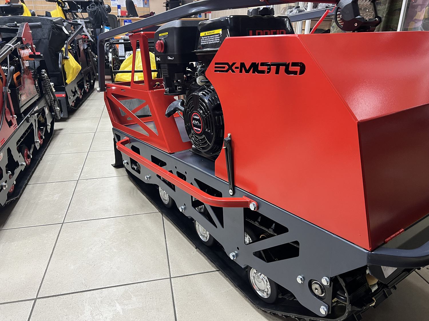 Мотобуксировщик EX-MOTO SNOWDOG S500 15л.с в Братске